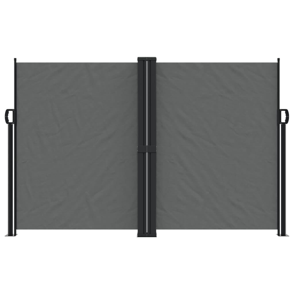Vidaxx verlängerbar Windscreen 160x1200 cm anthracite
