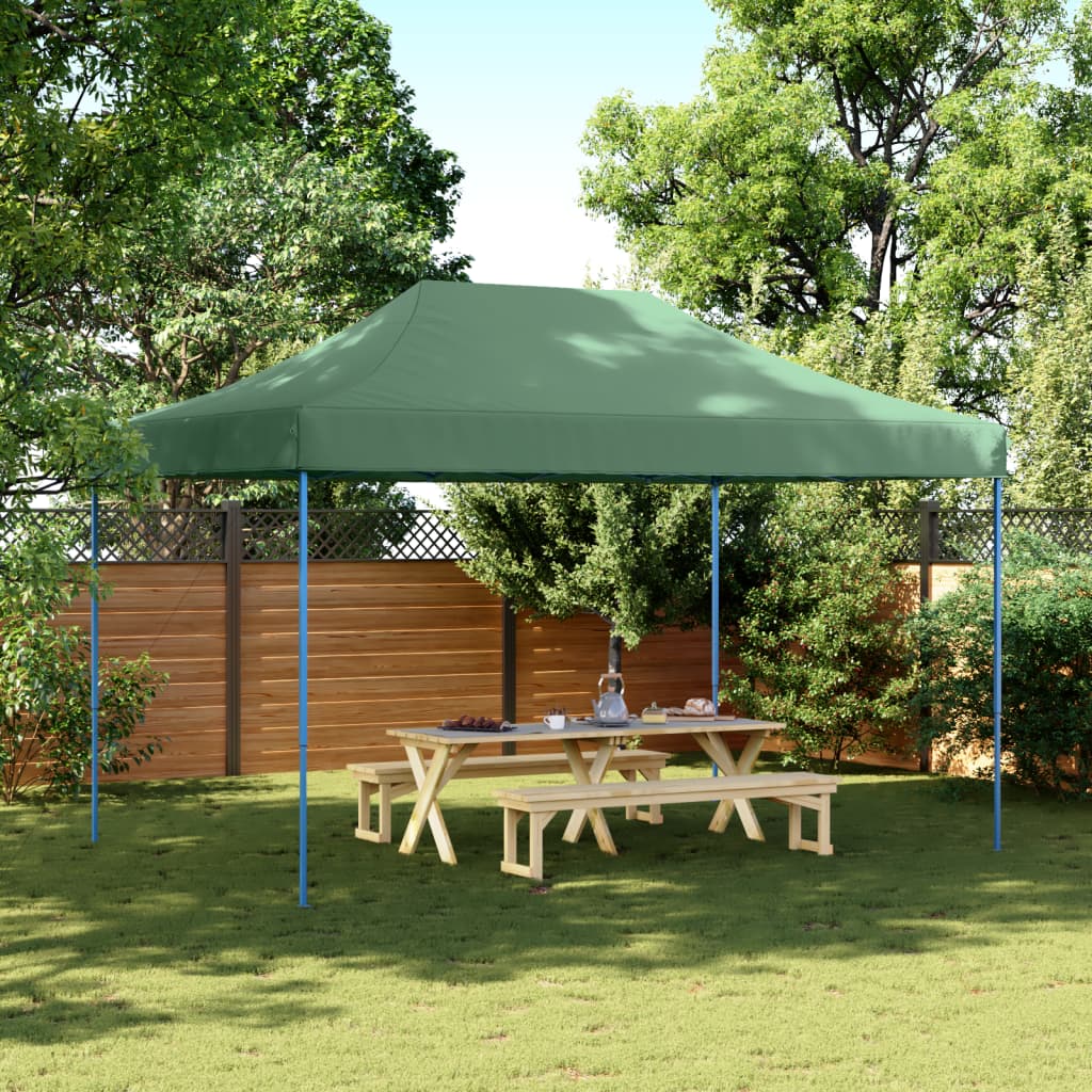 VidaXL tente de fête pliable pop-up 440x292x315 cm vert