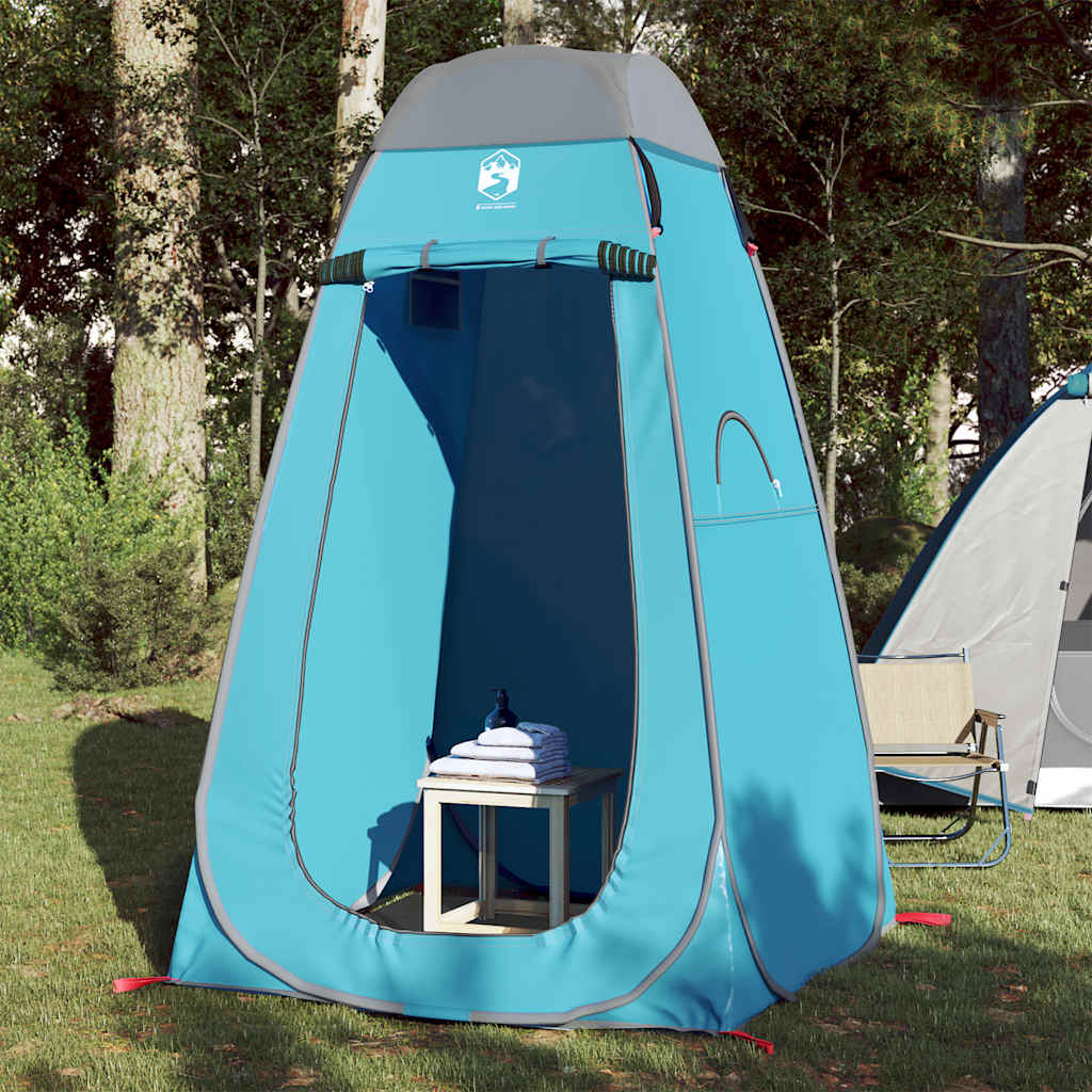 VidaXL tente d'intimité pop-up imperméable bleu