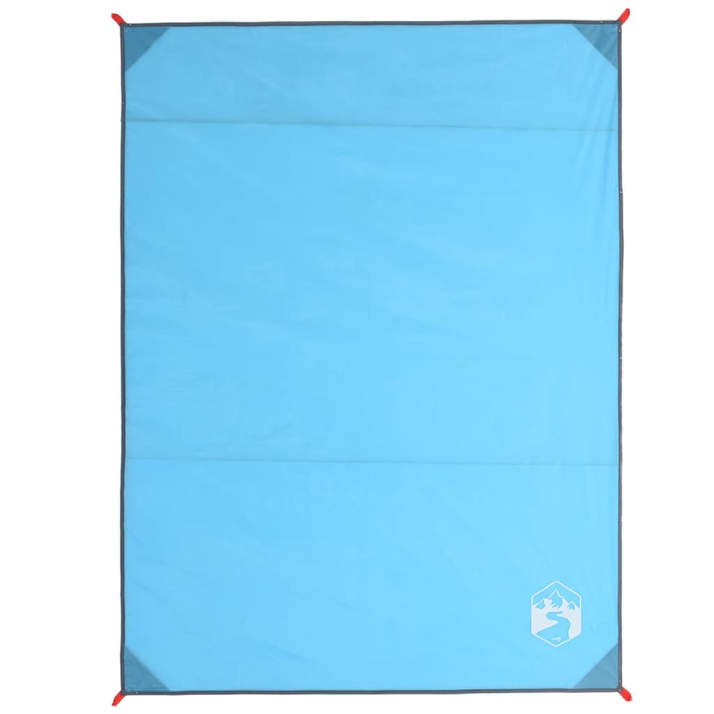 Coperta da picnic VidaXL con picchetti 205x155 cm blu