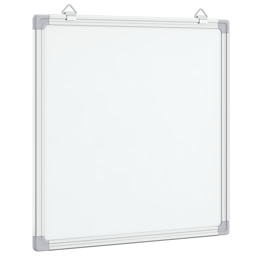 Vidaxx Whiteboard magnetisch 60x60x1,7 cm Aluminium