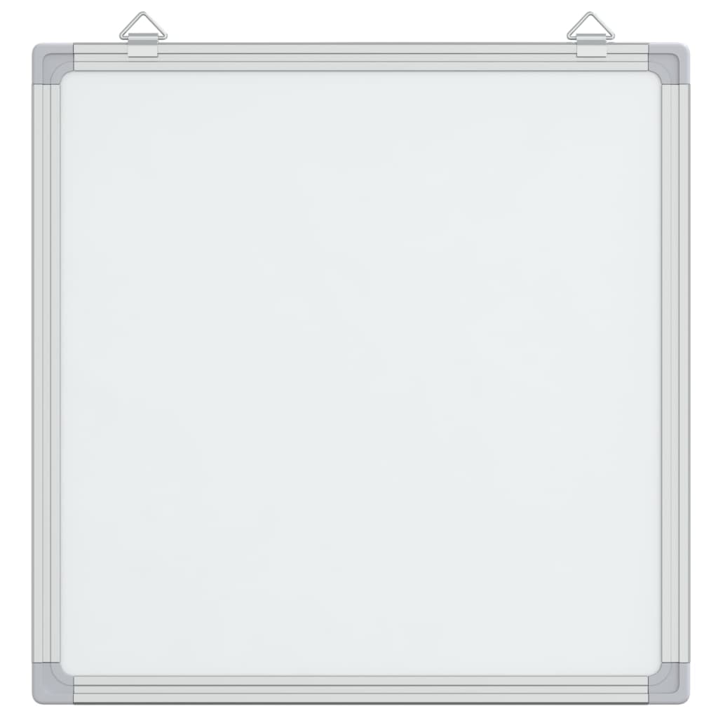 Vidaxx Whiteboard magnetisch 60x60x1,7 cm Aluminium