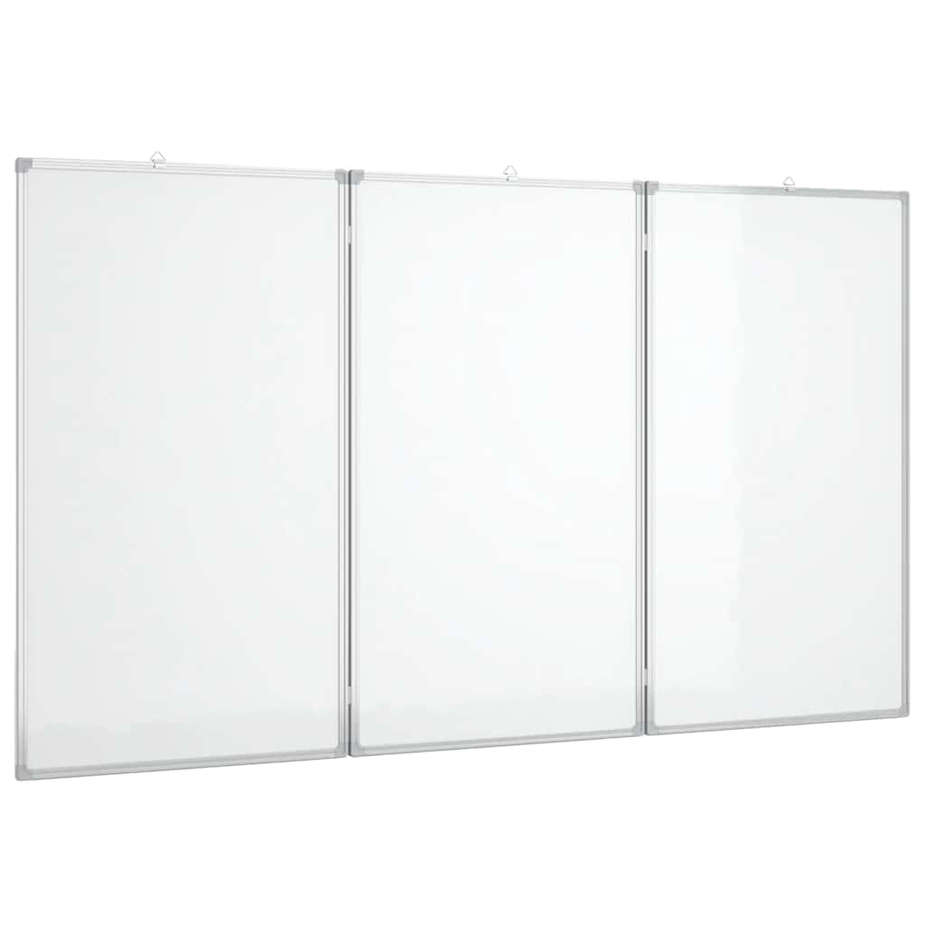 Vidaxx magnetisches faltbares Whiteboard 120x80x1,7 cm Aluminium