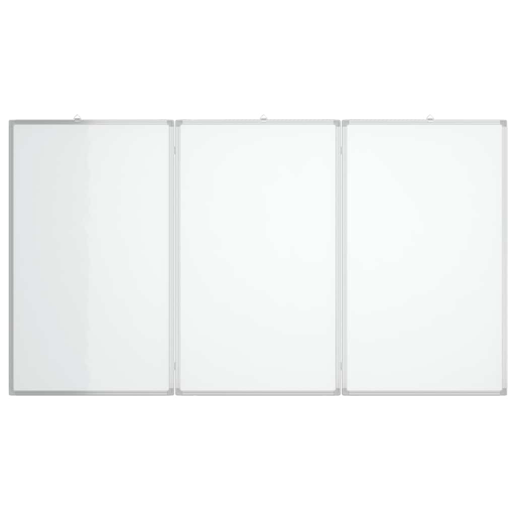 Vidaxx magnetisches faltbares Whiteboard 120x80x1,7 cm Aluminium