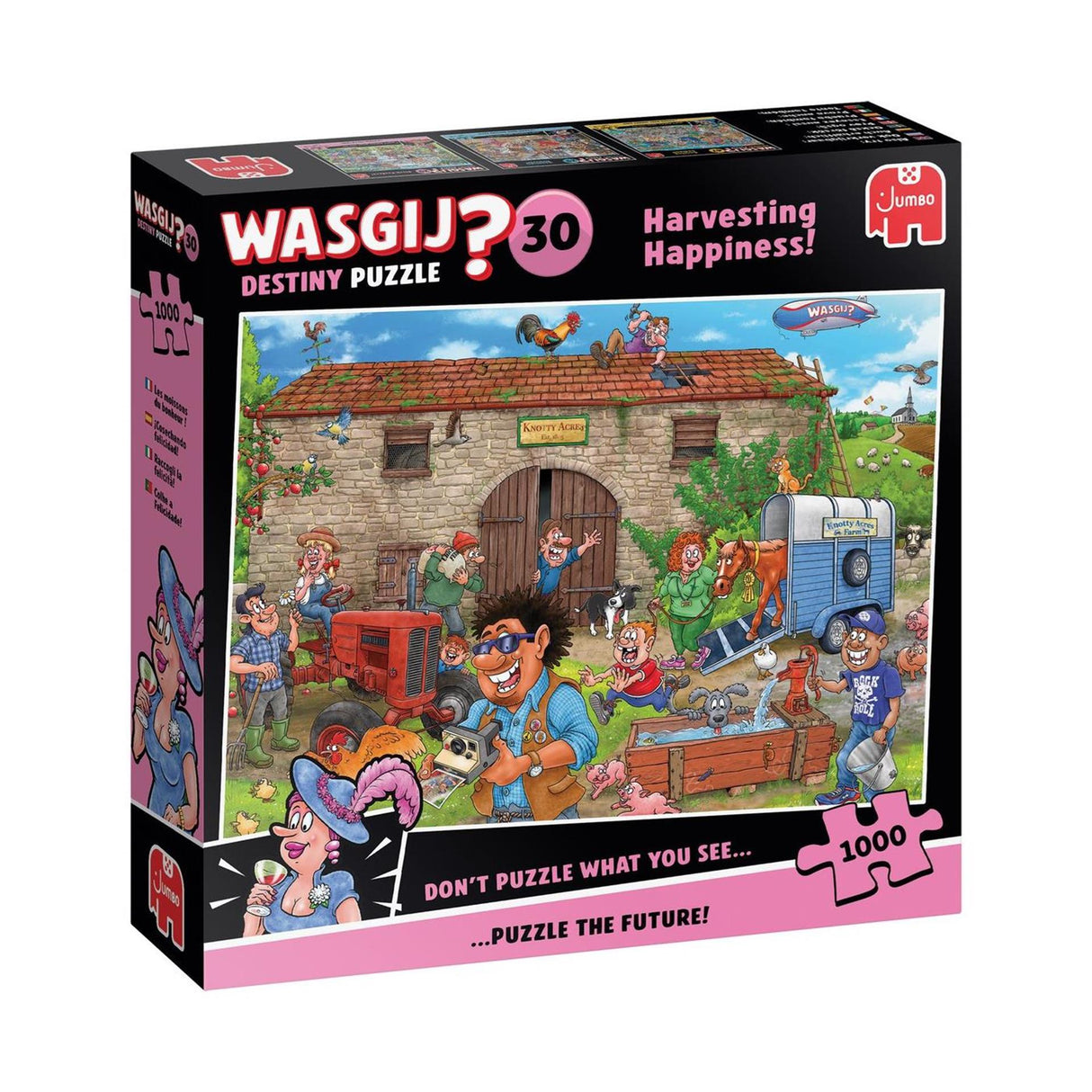 Jumbo Wasgij Destiny 30 - A Happy Harvest! - 1000 pcs.