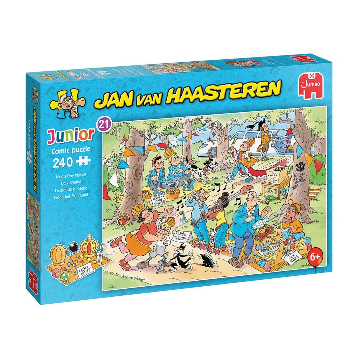 Jumbo puzzle Jan van Haasteren junior flea market (240)