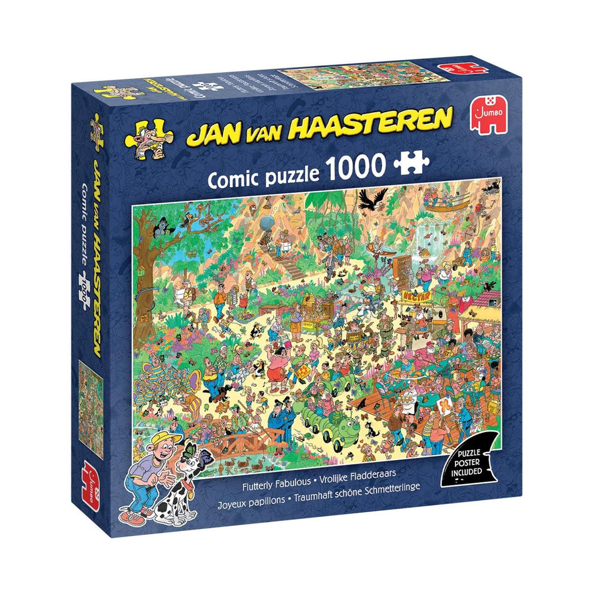 Jan van haasteren puzzle happy flutterers puzzle happy flutterers 1000