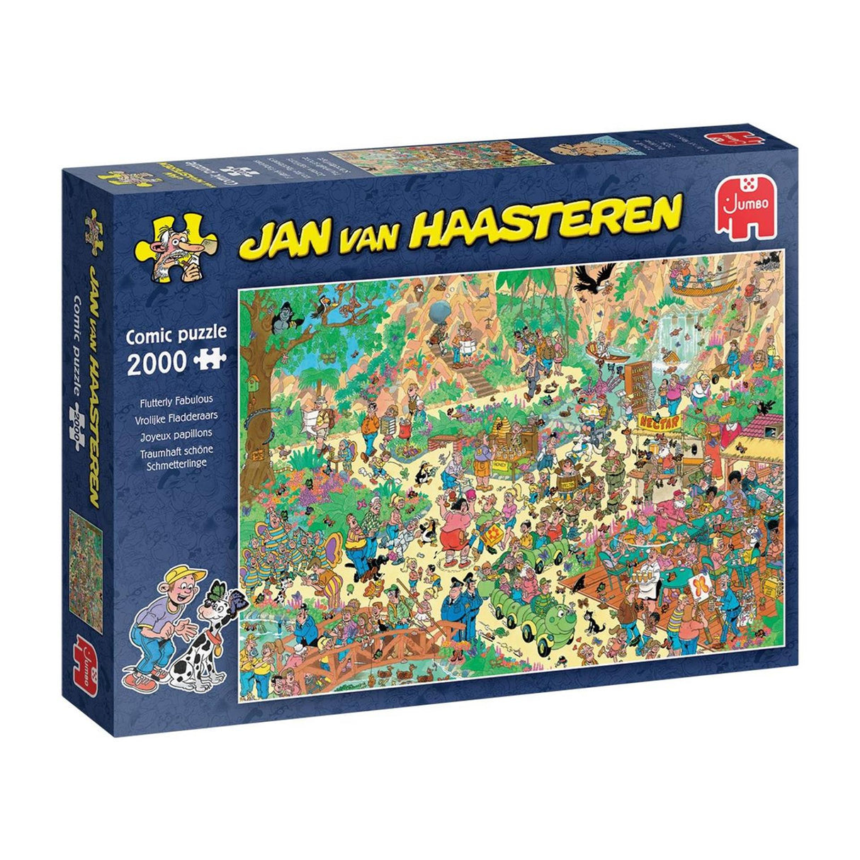 Jumbo puzzle Jan van Haasteren cheerful flutterers puzzle Jan van Haasteren cheerful flutterers 2000