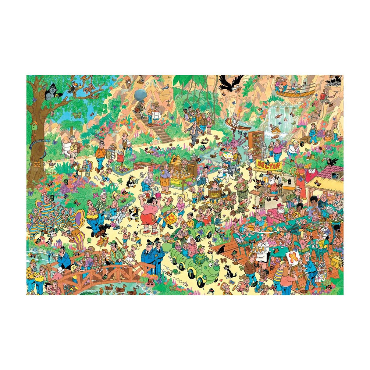 Jumbo puzzle Jan van Haasteren cheerful flutterers puzzle Jan van Haasteren cheerful flutterers 2000