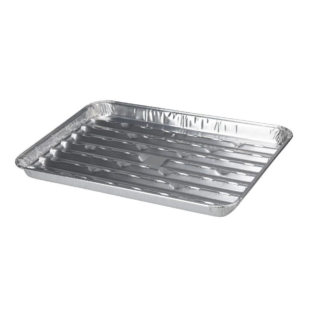 BBQ grill trays 34x23x2.5 cm 5 pieces
