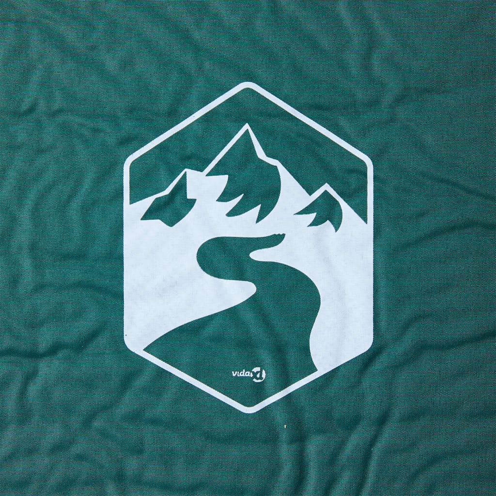 Vidaxl matelas de camping avec oreiller autogonflant 1 personne vert