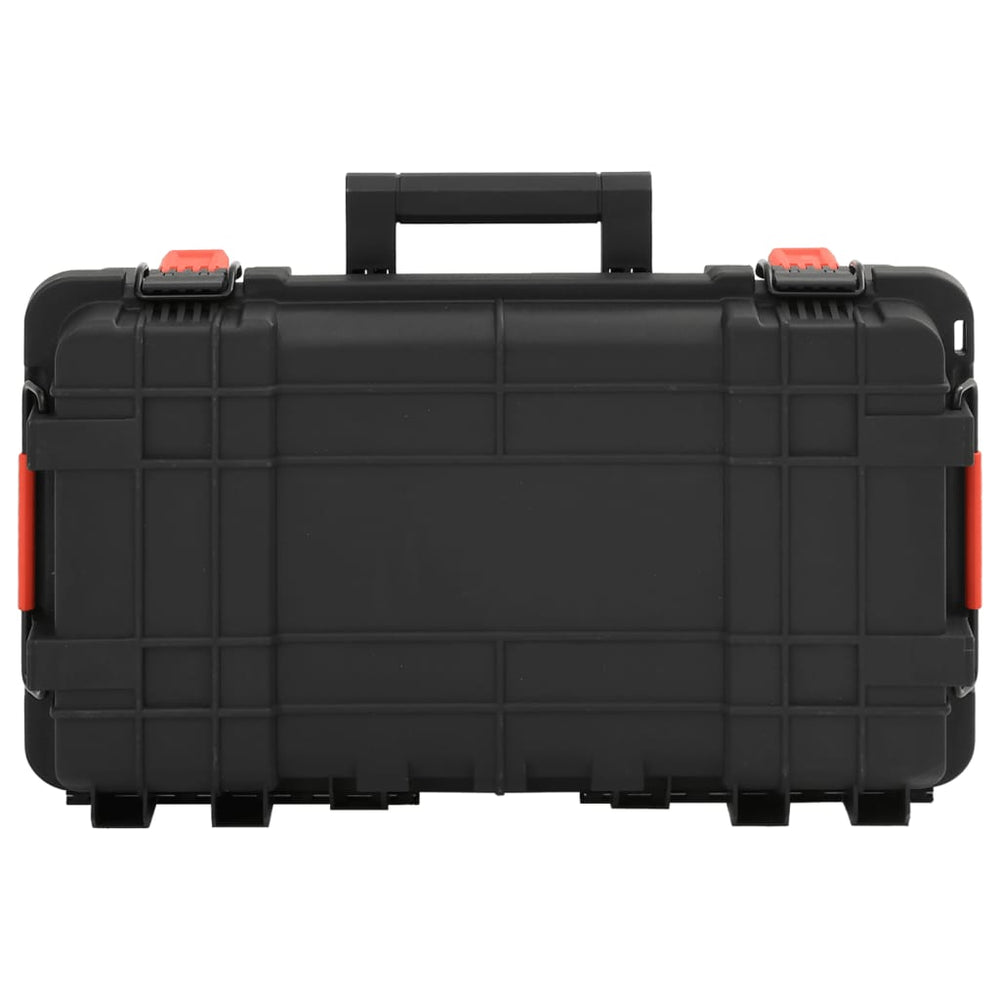 Vidaxl FlightCase Portable 56.5x34x16 cm pp noir