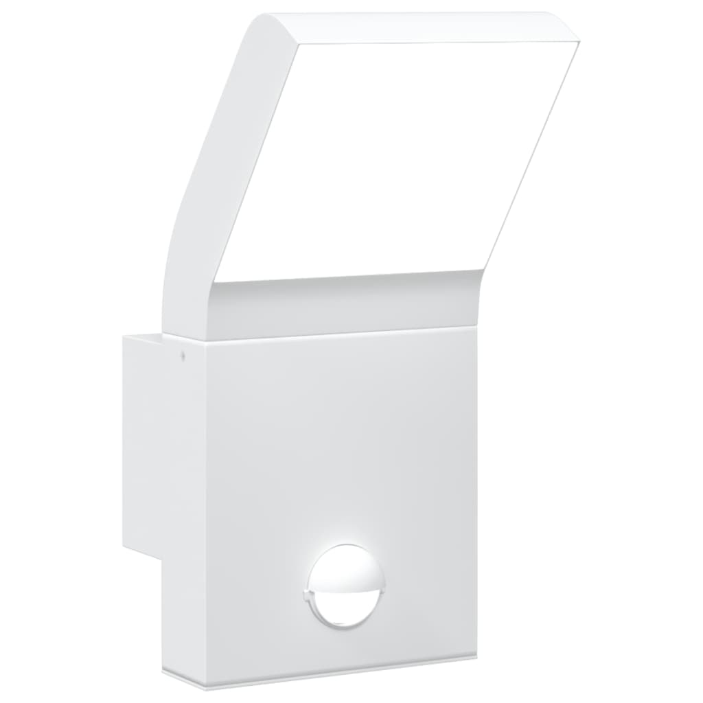 Vidaxx applique d'extérieur LED avec capteurs en fonte d'aluminium blanc