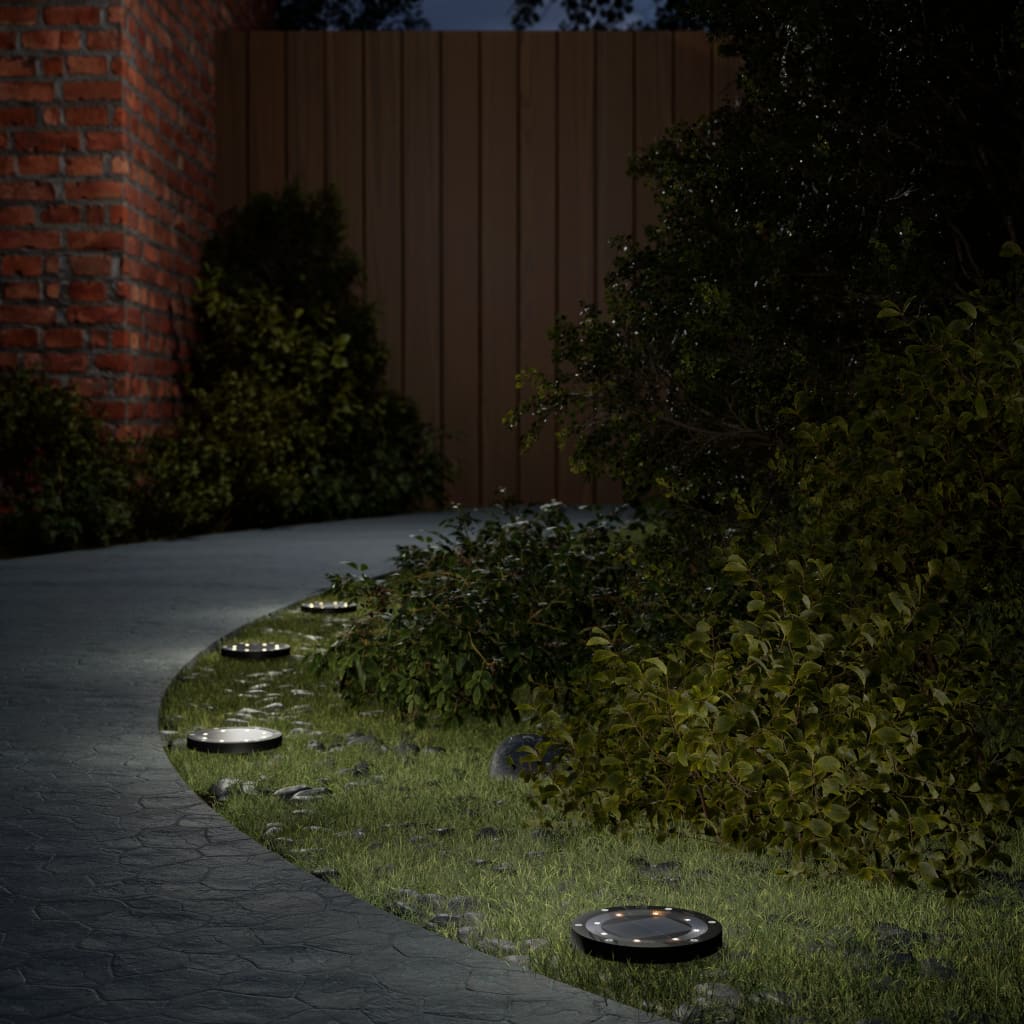 Vidaxx ground lamps 4 pcs solar with ground spikes warm white