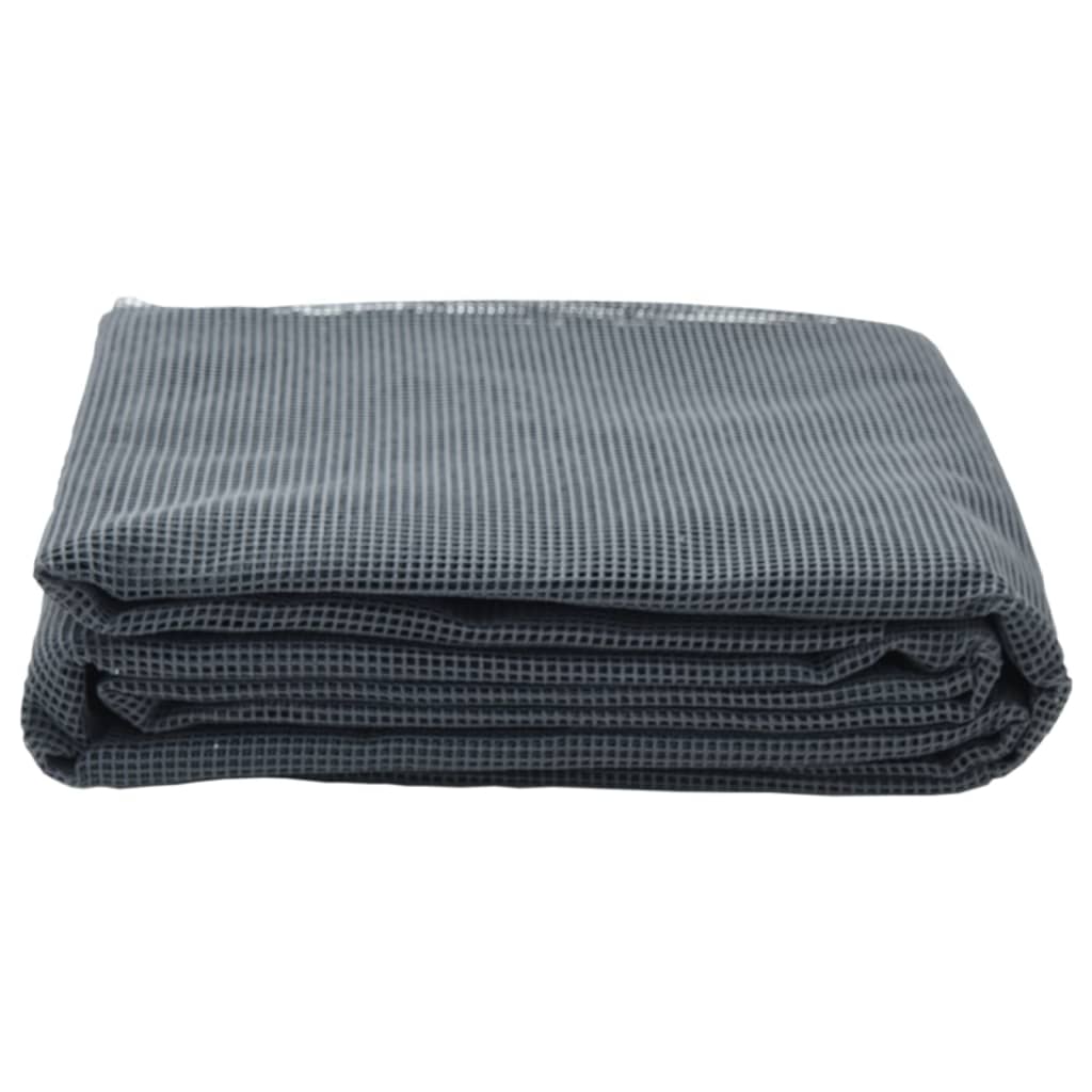 Tapis de tente Vidaxxl 2,5x2 m anthracite