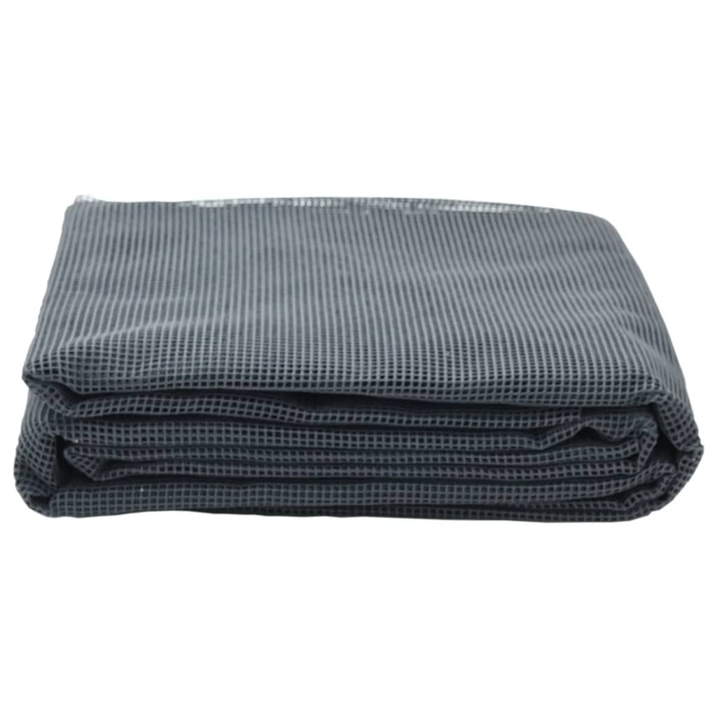 Tapis de tente Vidaxxl 5,5x2,5 m anthracite