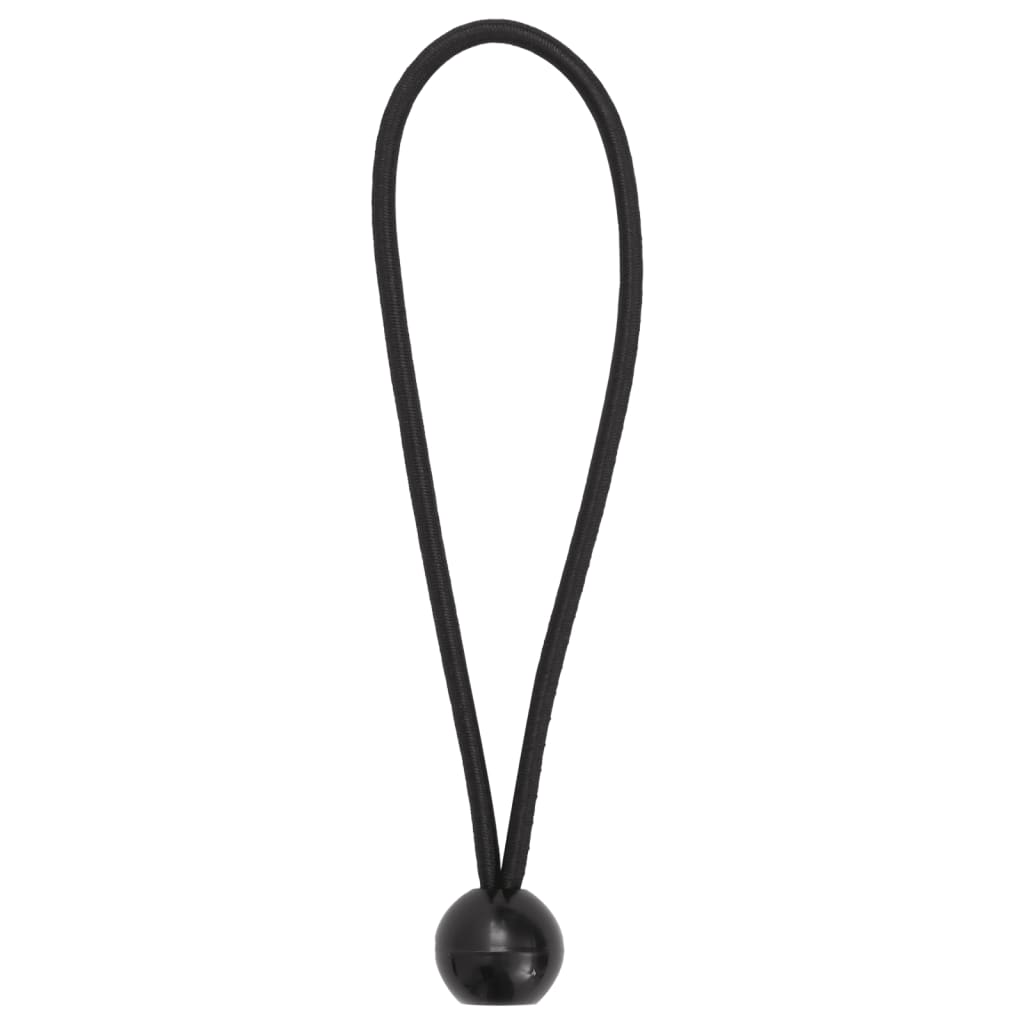 Vidaxl élastiques de tension avec boules 25 pcs 21x0,5 cm