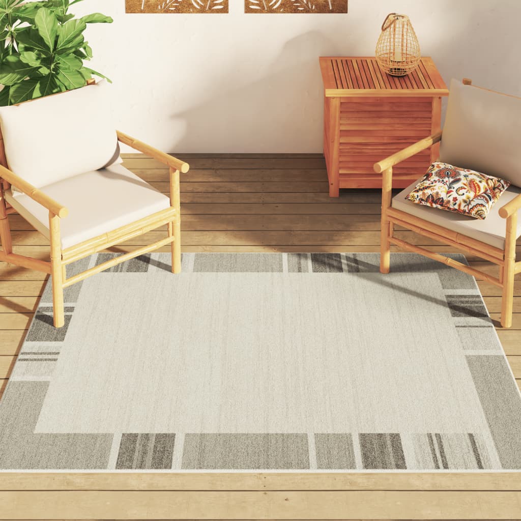 Vidaxx rug for indoors, outdoors, low pile, 120x180 cm, multi-coloured