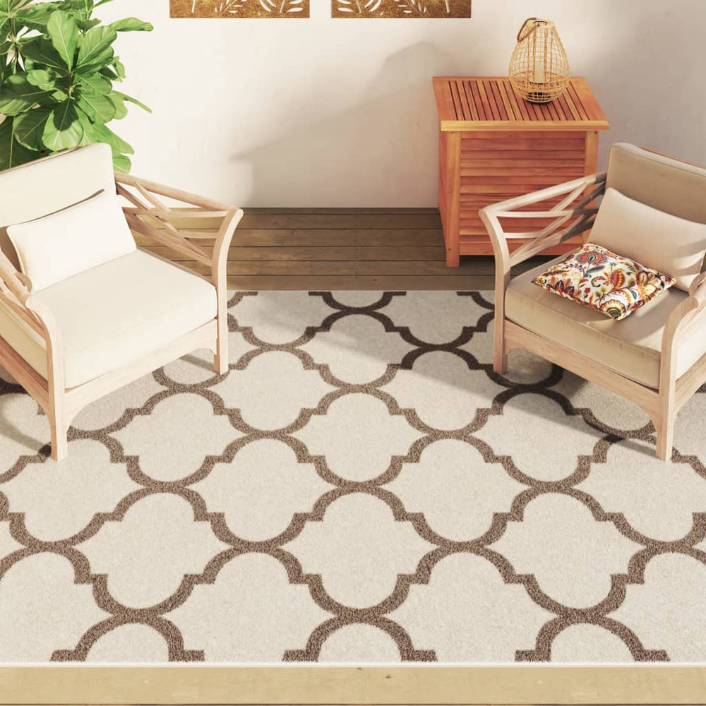 Vidaxl low pile indoor/outdoor rug 160x230 cm multi-coloured