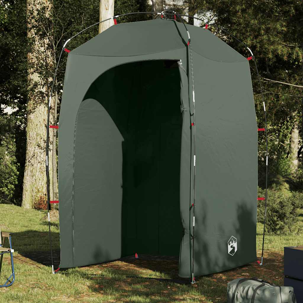 VidaXL tente de douche imperméable vert olive