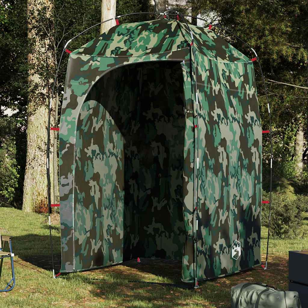 Tente de douche VidaXL camouflage imperméable