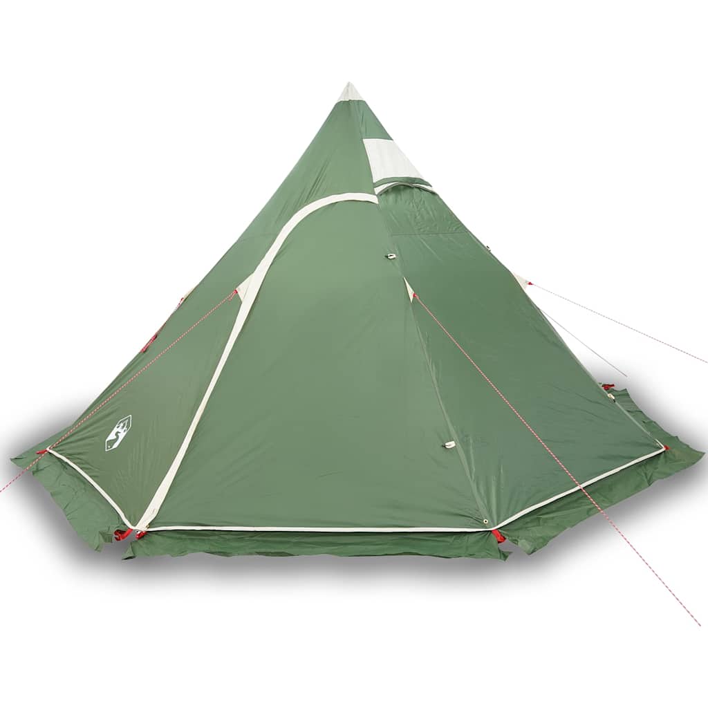 VidaXL tente tipi 5 personnes imperméable vert