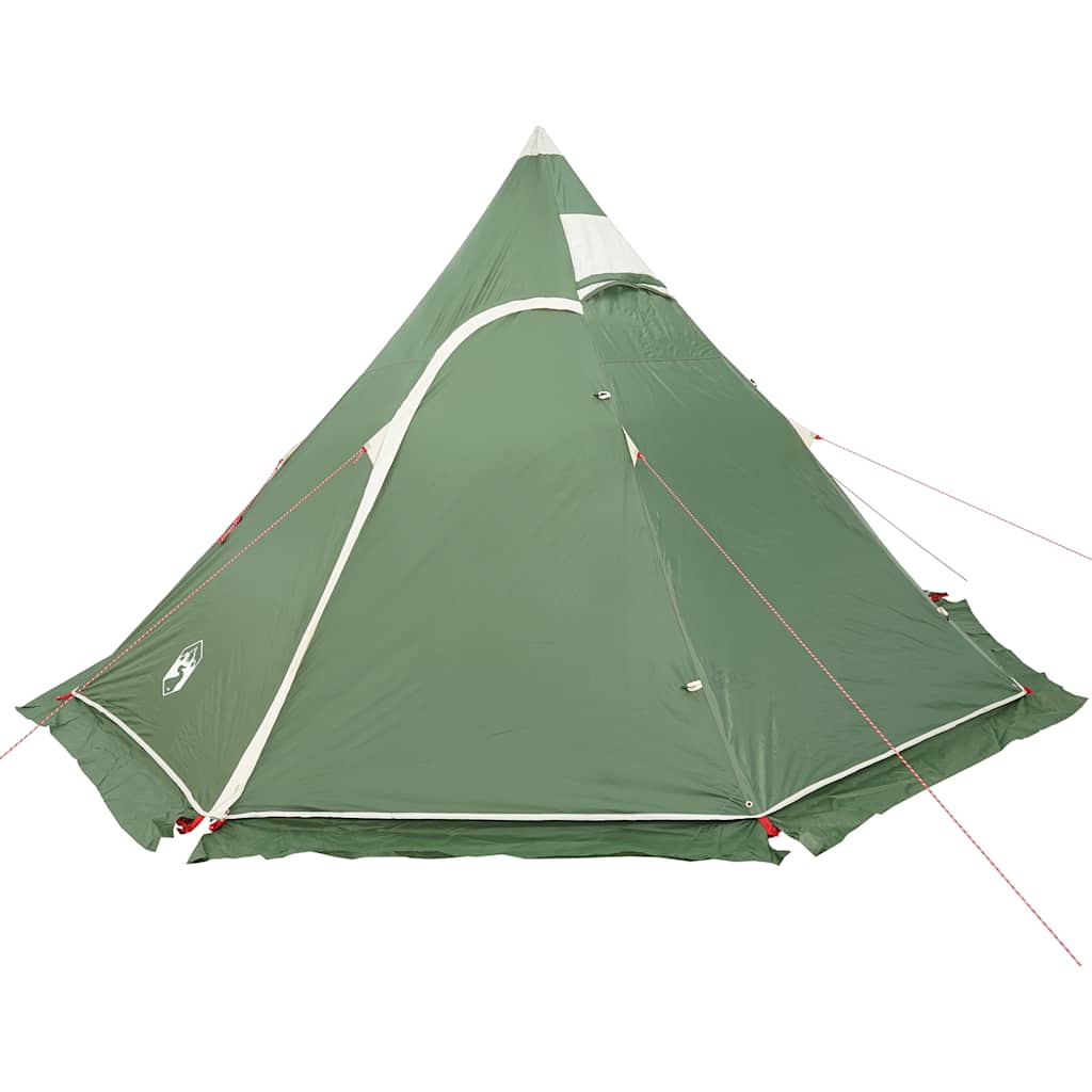 VidaXL tente tipi 5 personnes imperméable vert