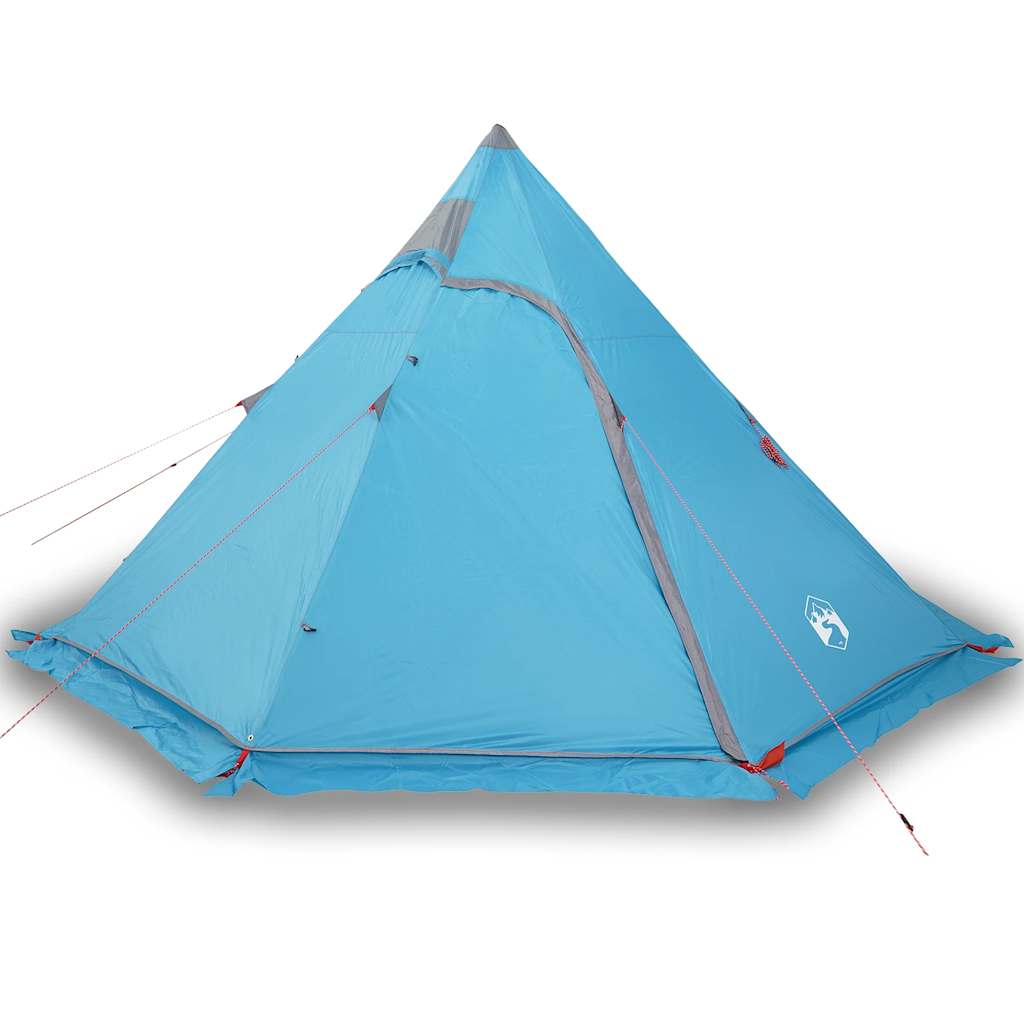 VidaXL tente tipi 5 personnes imperméable bleu