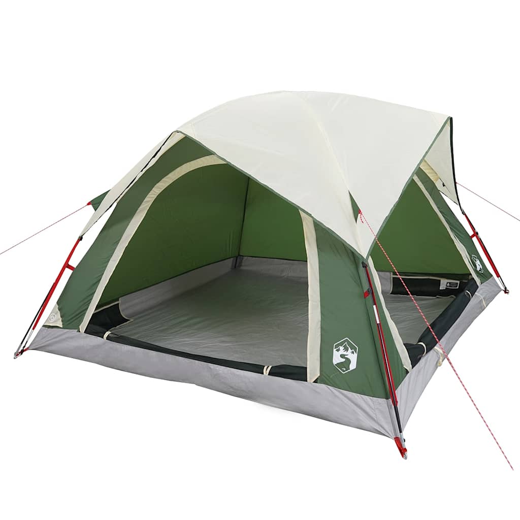 Tente VidaXL 4 personnes imperméable vert