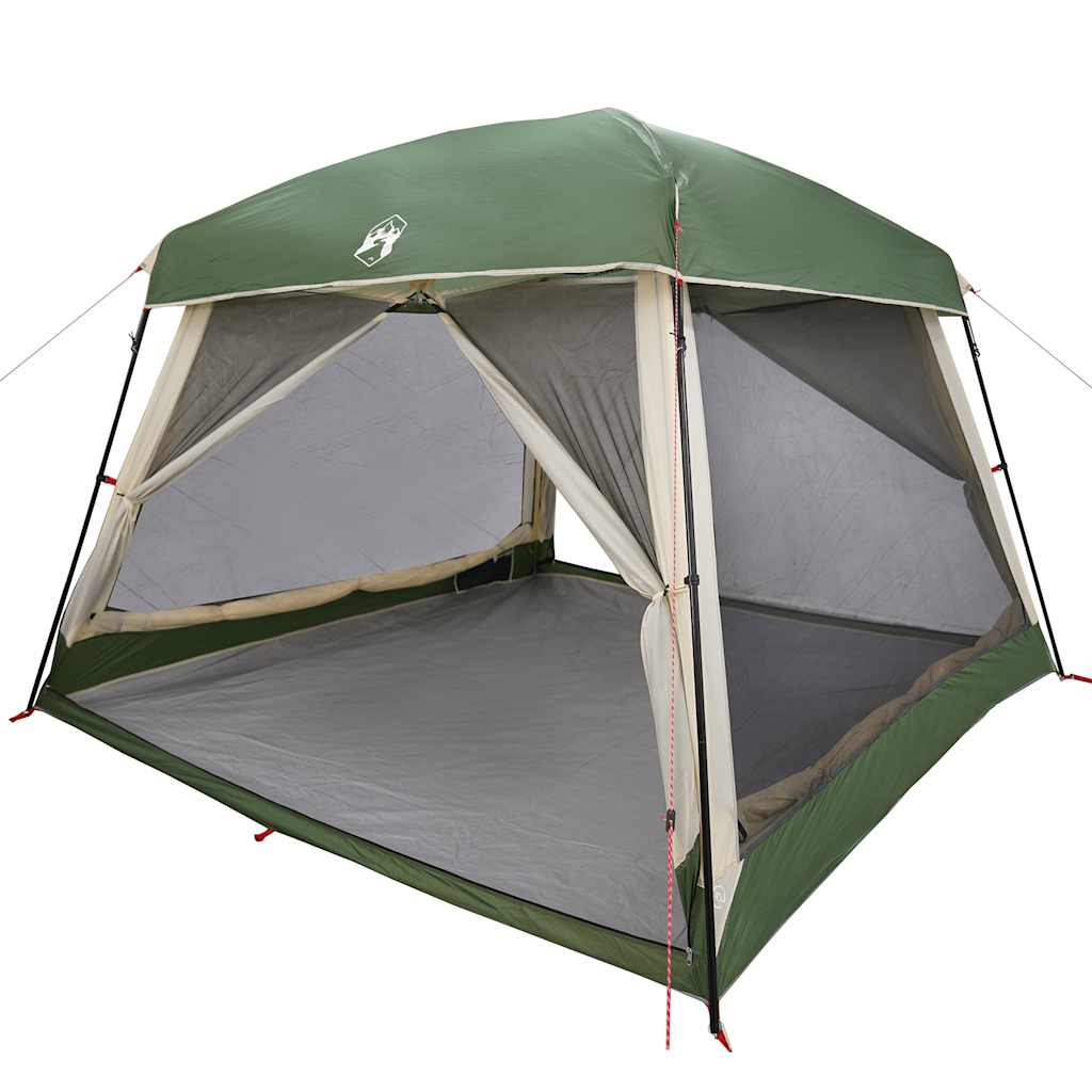 Tienda familiar VidaXL 6 personas impermeable verde