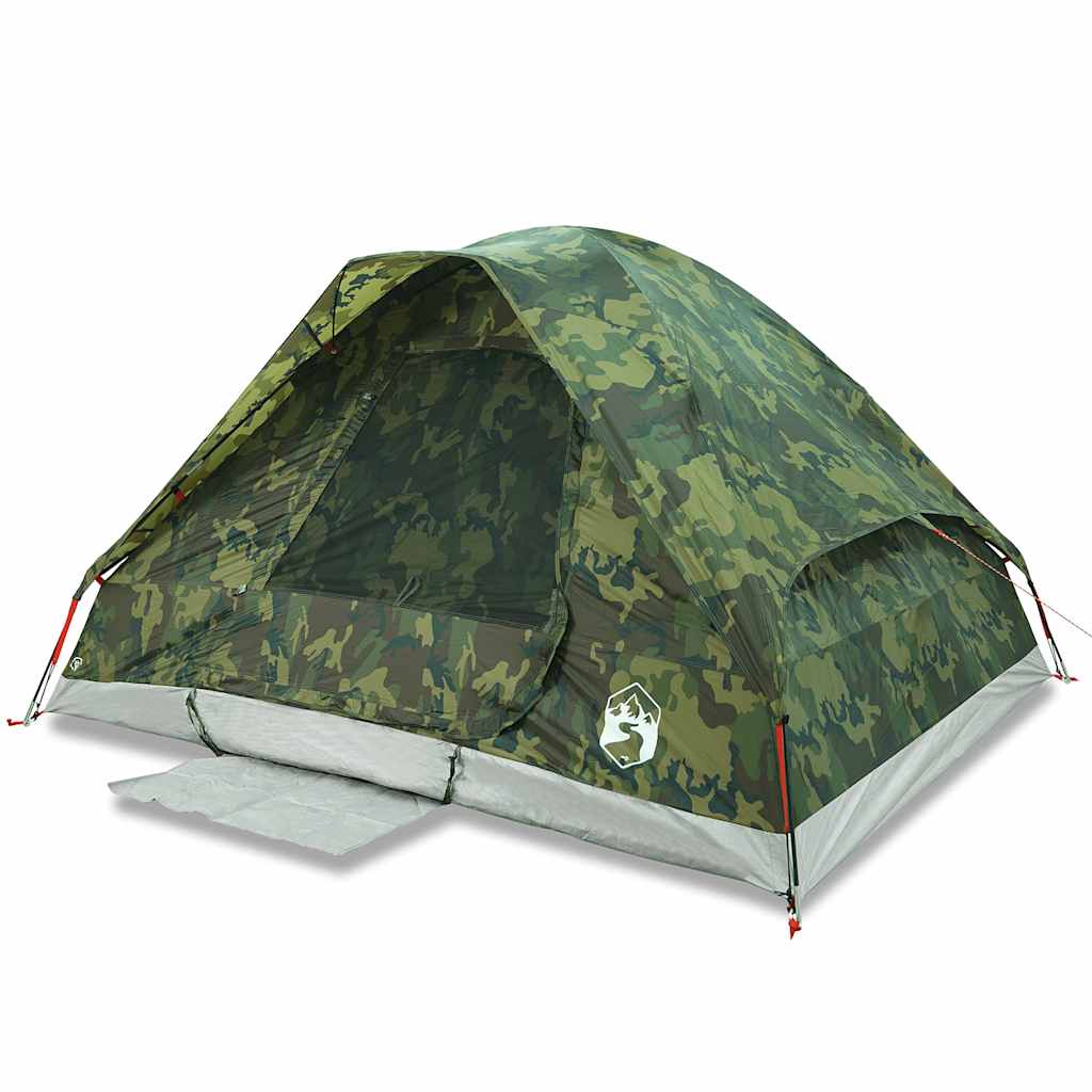 VidaXL dome tent 4-person waterproof camouflage