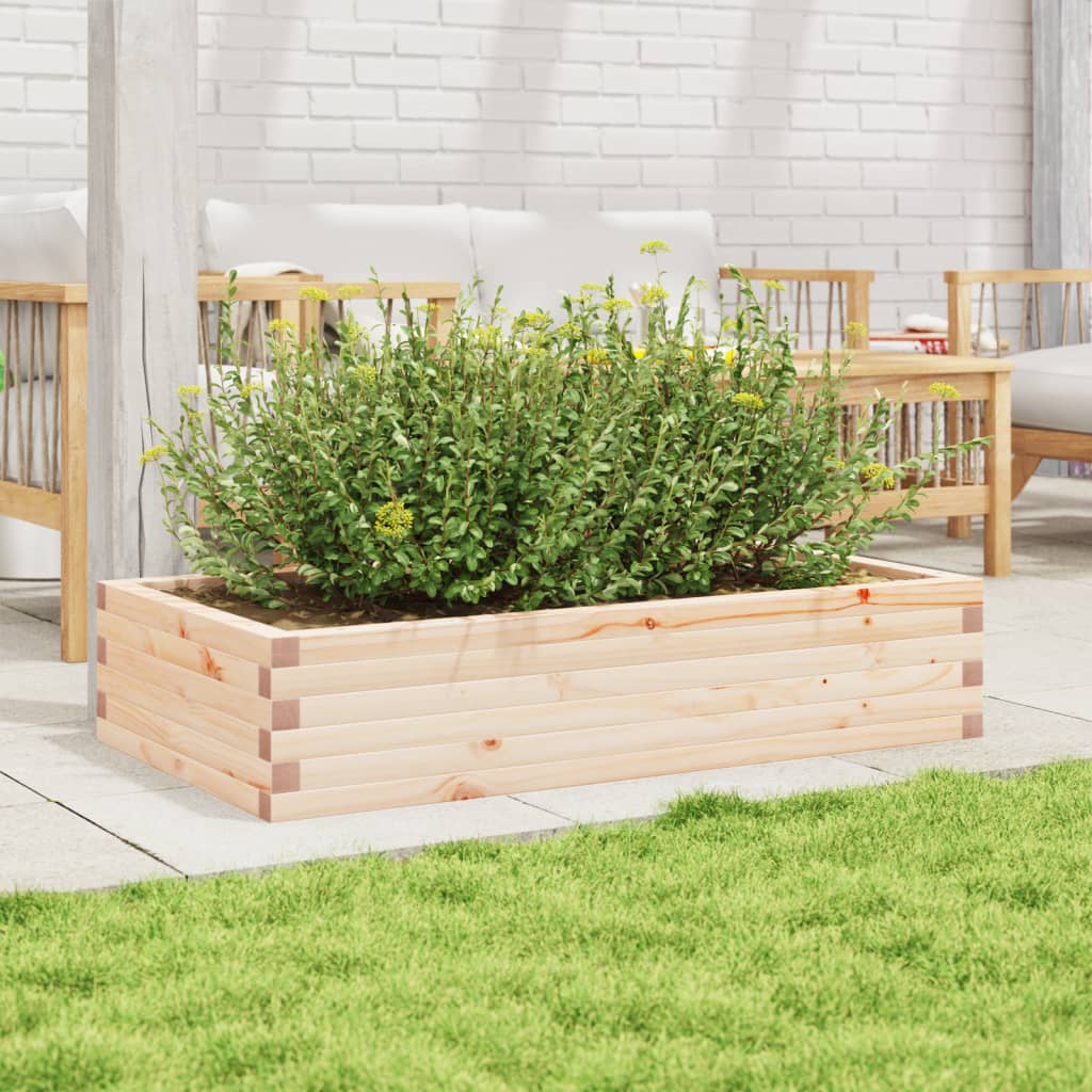 Vidaxx planter 110x60x23 cm massiv furu