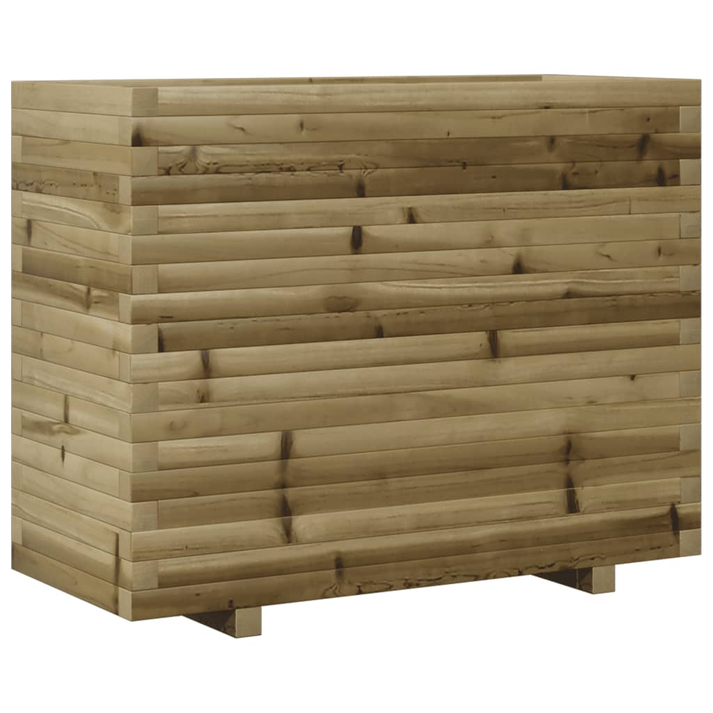 VidaXL Jardinera 90x40x72 cm madera de pino impregnada