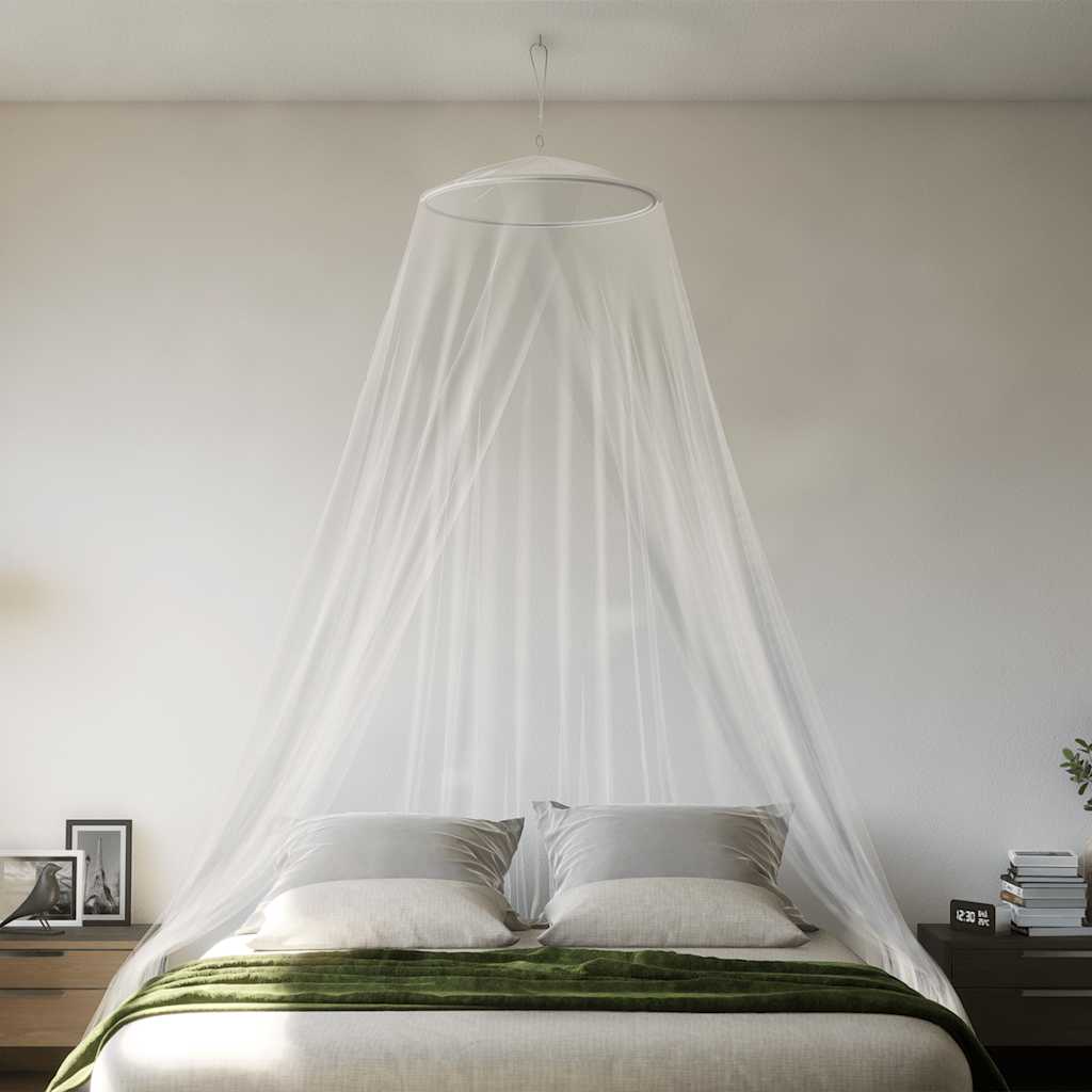 Vidaxl mosquito net for bed 220 mesh 56x56x220 cm white