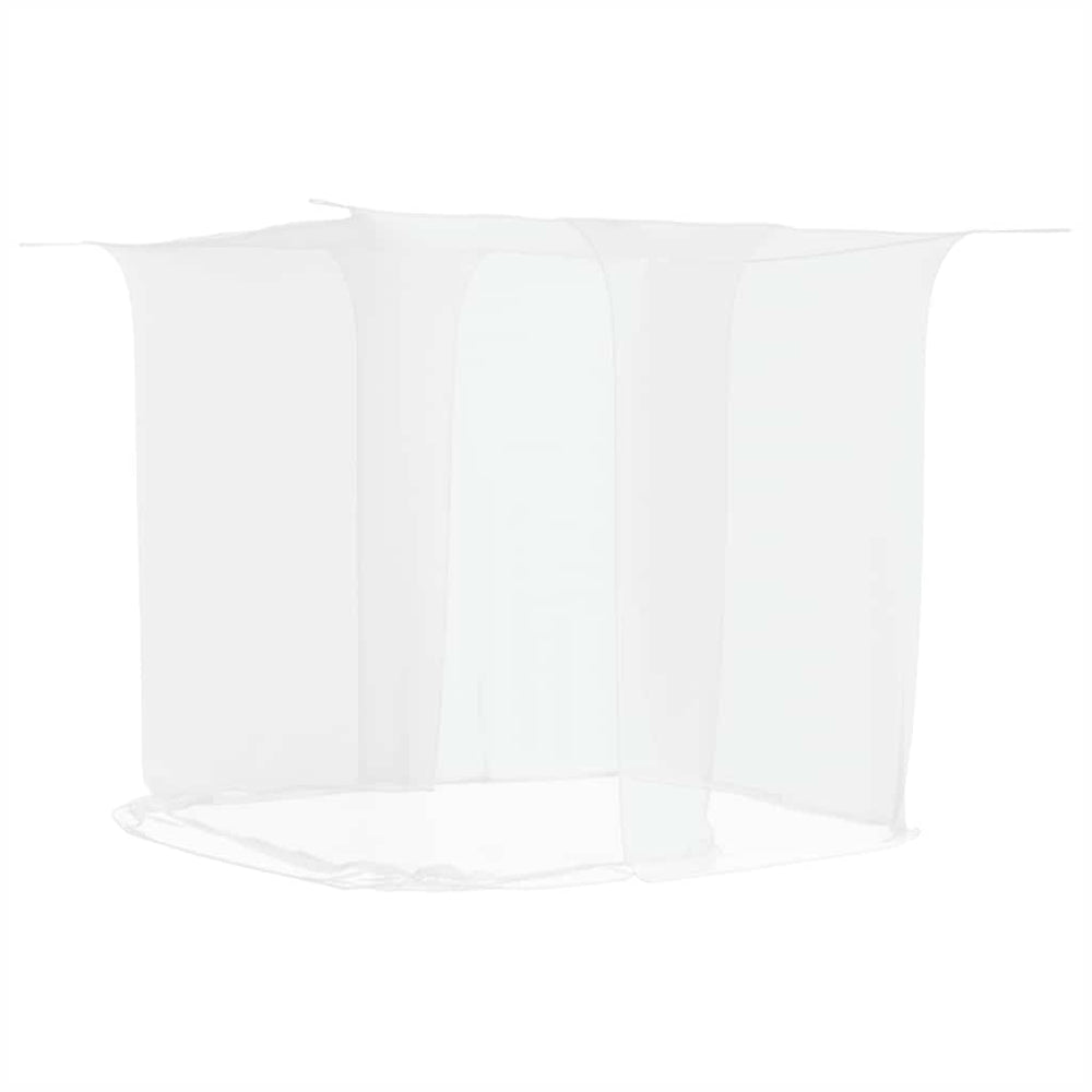 Vidaxl suspendu Mosquito Net 156 Mesh 220x180x180 cm blanc