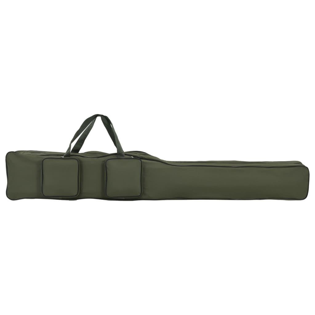 Vidaxx sac pour canne à pêche 150 cm tissu oxford vert foncé