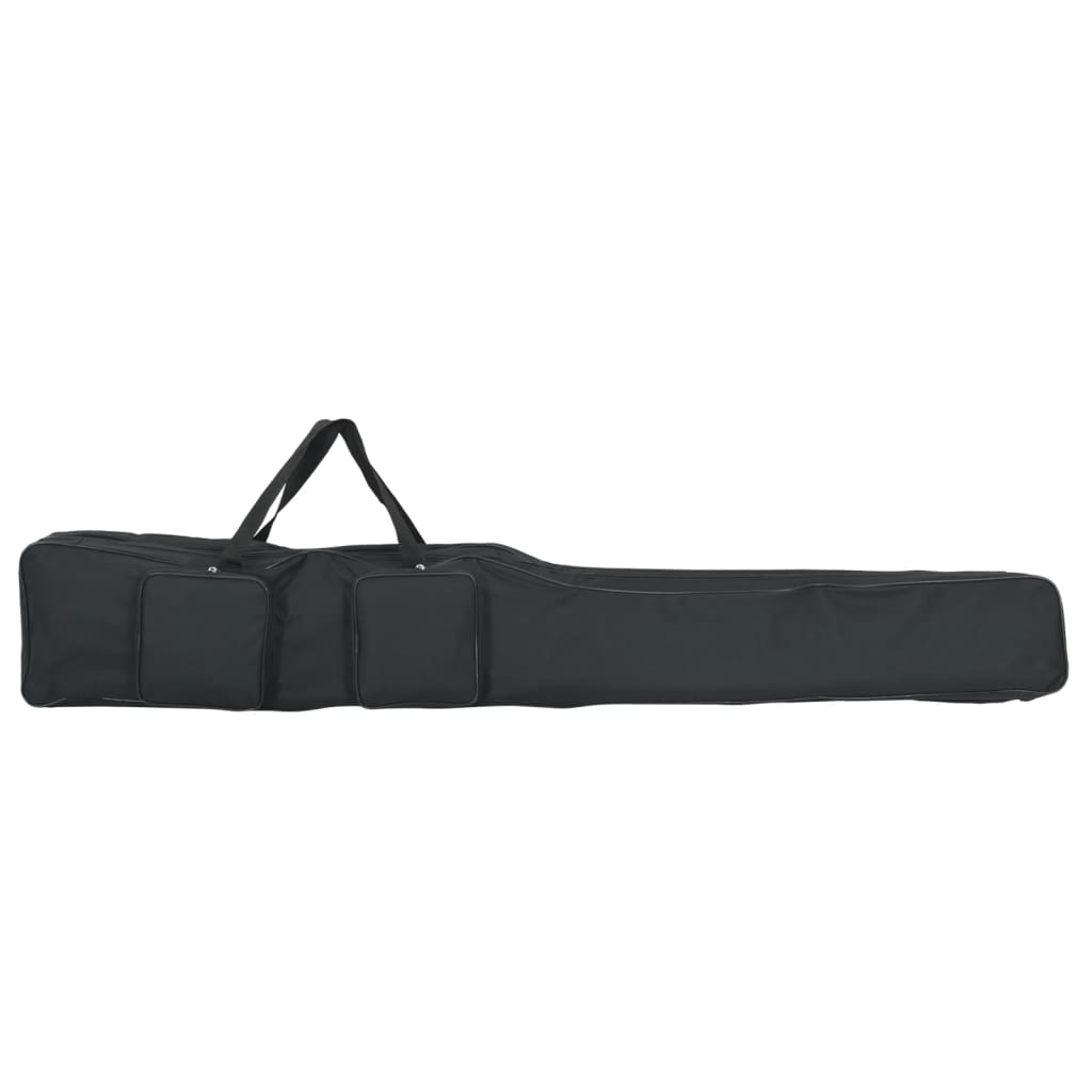 Borsa per canna da pesca VidaXL 150 cm in tessuto oxford nero