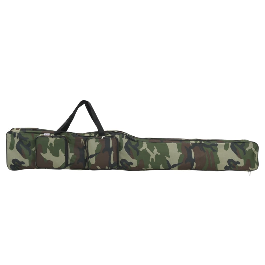 Vidaxx sac de canne à pêche 160 cm tissu oxford camouflage vert
