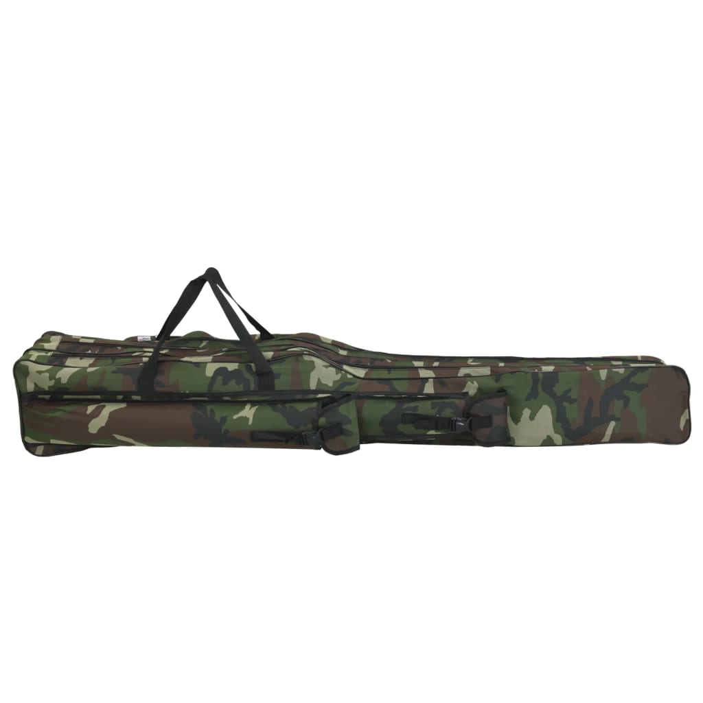 Vidaxx sac de canne à pêche 160 cm tissu oxford camouflage vert