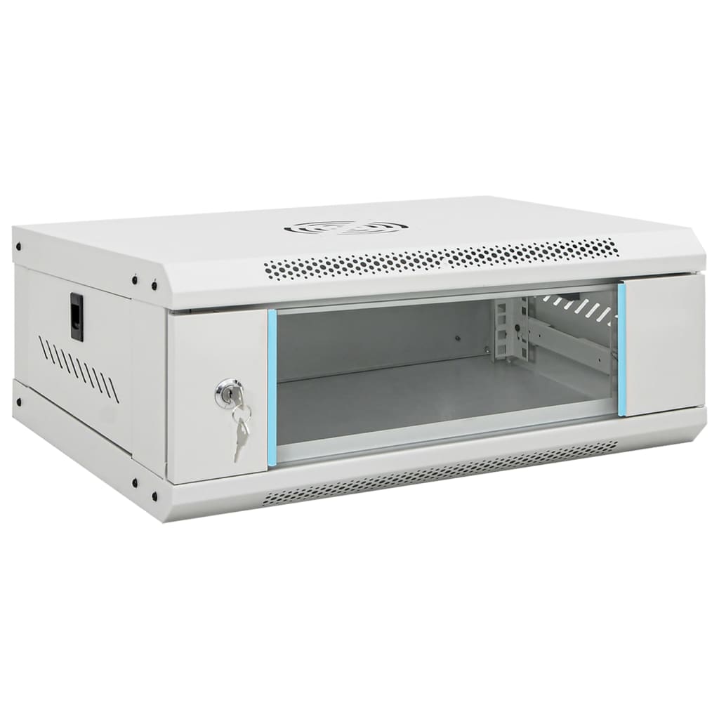 Szafka sieciowa Vidaxxl naścienna 4h 19 ip20 53x40x21 cm