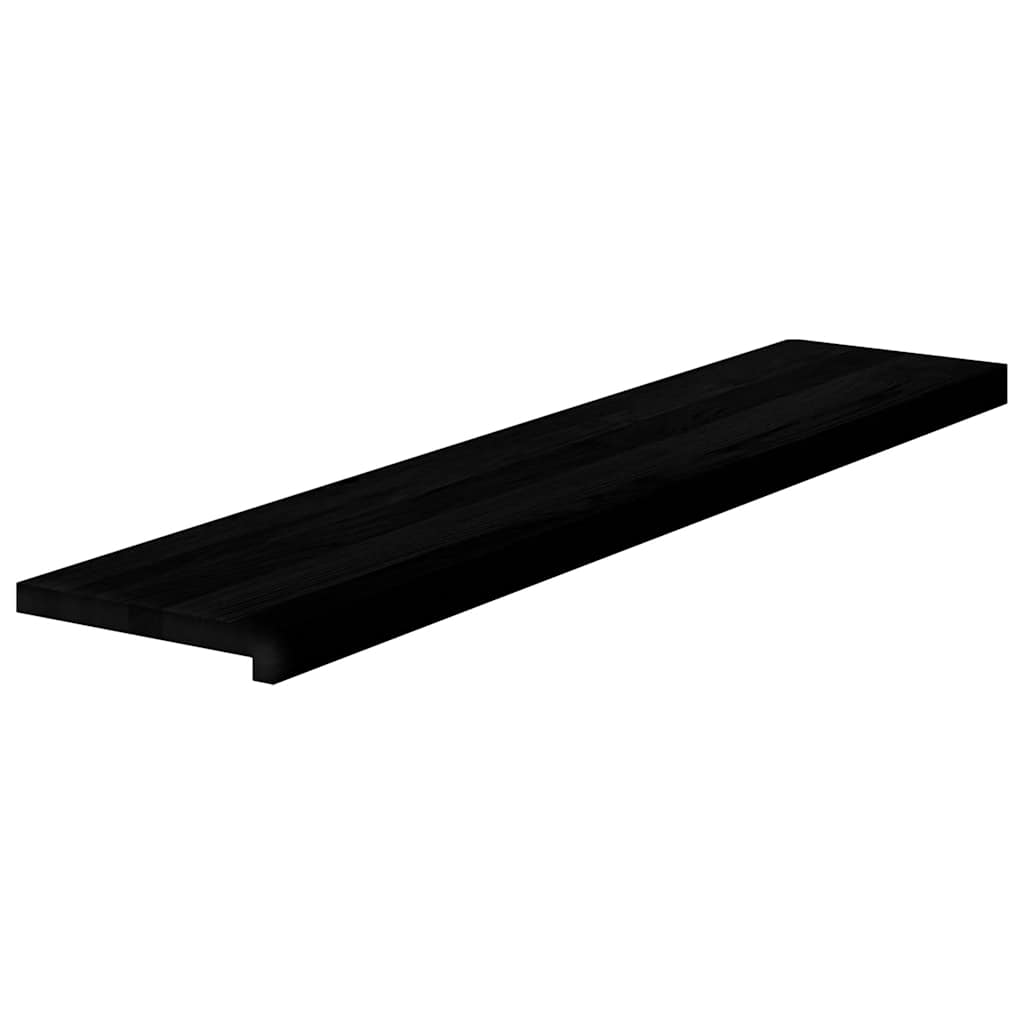 Vidaxx Trapptrappen 4 Stk 120x30x2 cm Massiv Eichen donkelbraun