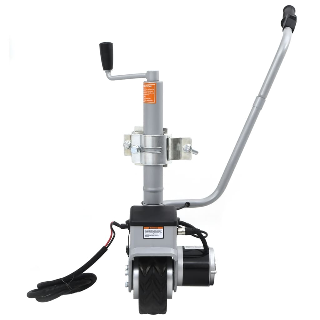 VidaXL Jockeyhjul motoriseret 12 V 350 W aluminium