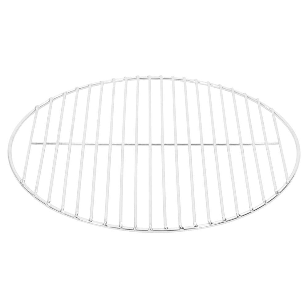 Vidaxl Grillgille Round Ø40 cm 304 Edelstahl