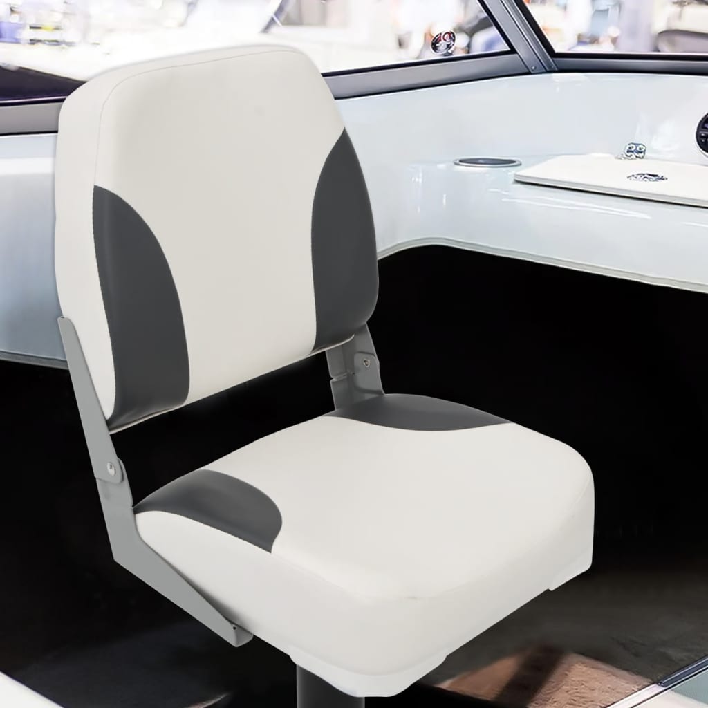 Asiento para barco vidaxx con correa de sujeción plegable 41x36x48 cm