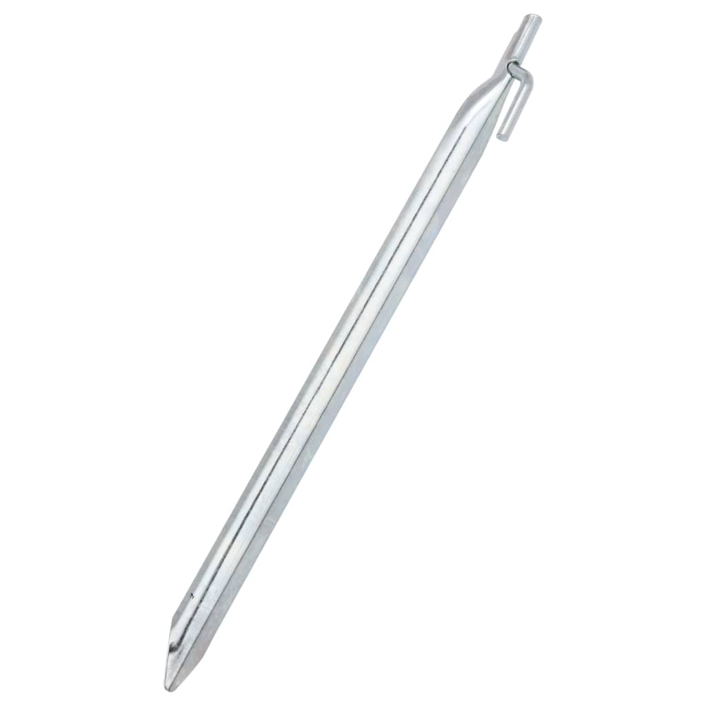 PEGAS DE TENTA VIDAXL 24 ST V V en forma de Ø20 mm 29.5 cm de acero galvanizado