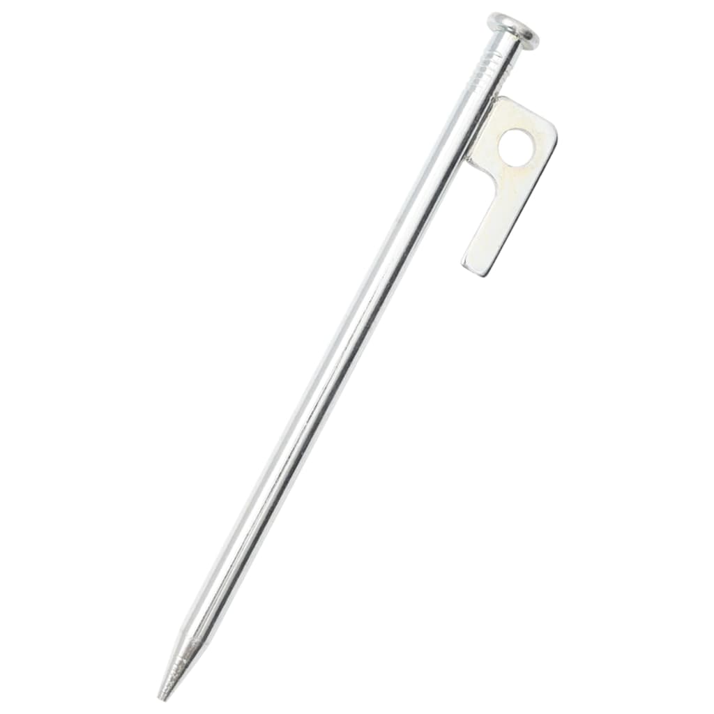 Piquets de tente Vidaxl 24 pcs 9 mm 20 cm en acier galvanisé