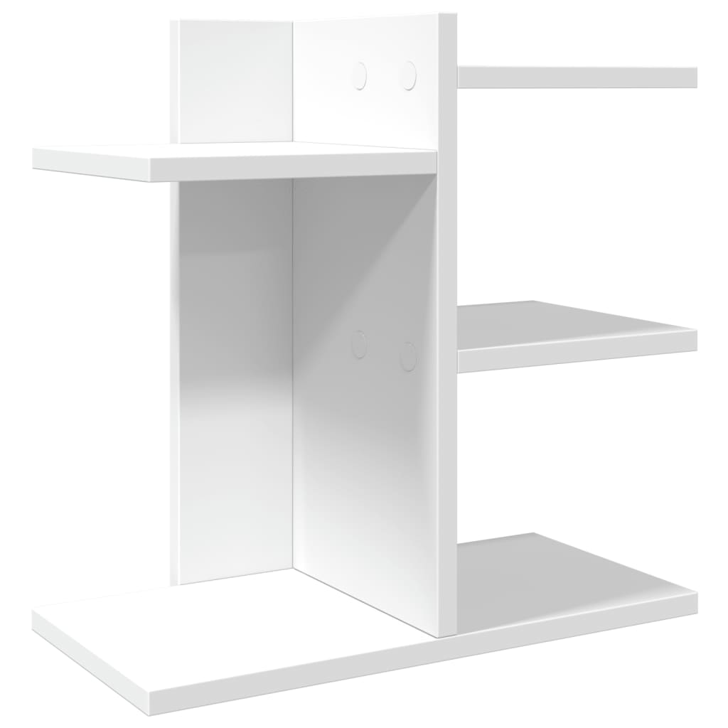 Vidaxx organiseur de bureau 42x21,5x42 cm bois d'ingénierie blanc