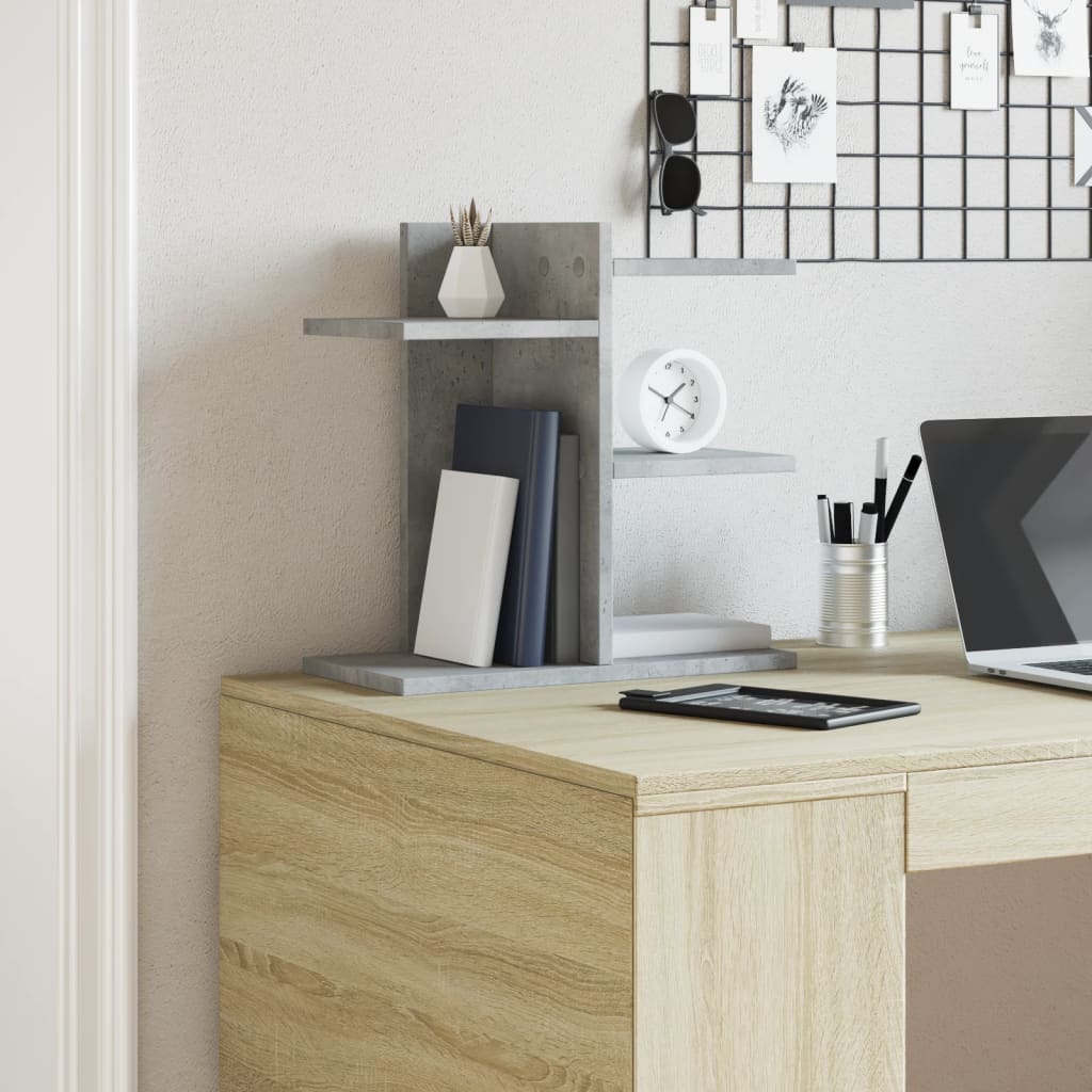 Vidaxx organiseur de bureau 42x21,5x42 cm bois d'ingénierie blanc