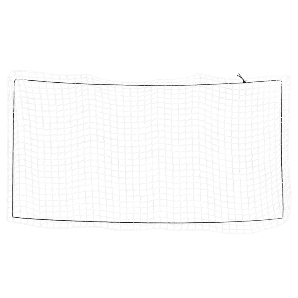 Vidaxx Anhängernetz elastisches Seil 4x2 m Polypropylen weiß