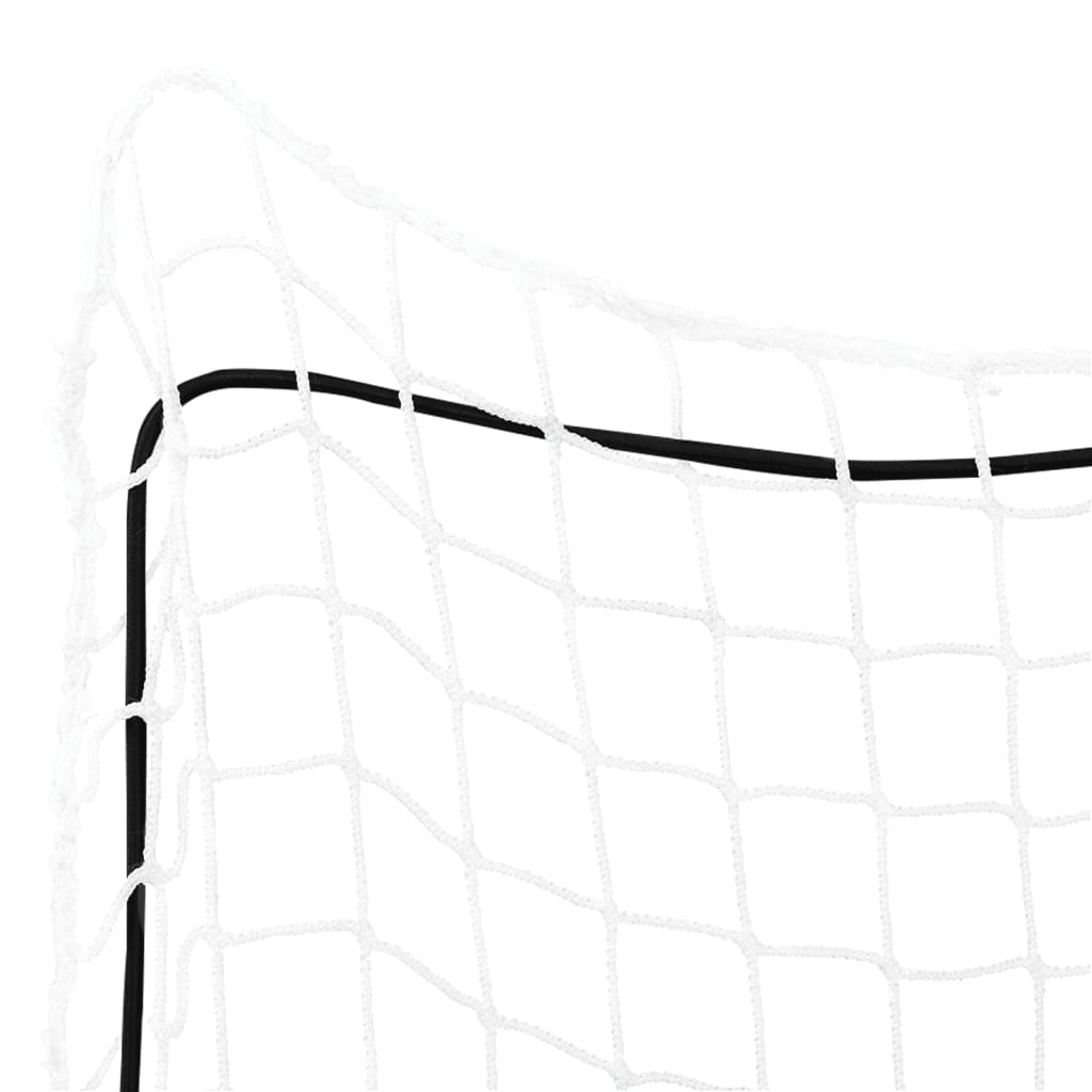 Vidaxx Anhängernetz elastisches Seil 4,5x2,5 m Polypropylen weiß